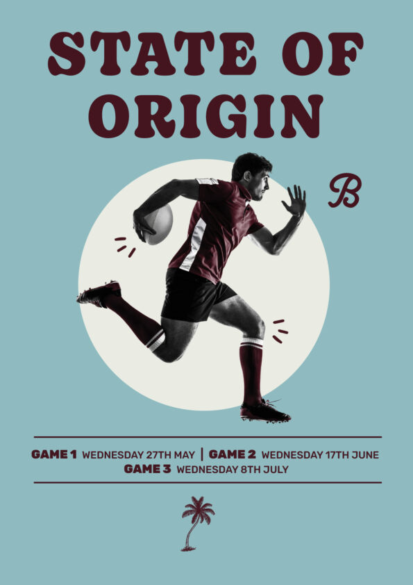 State of Origin at Burleigh Town Hotel